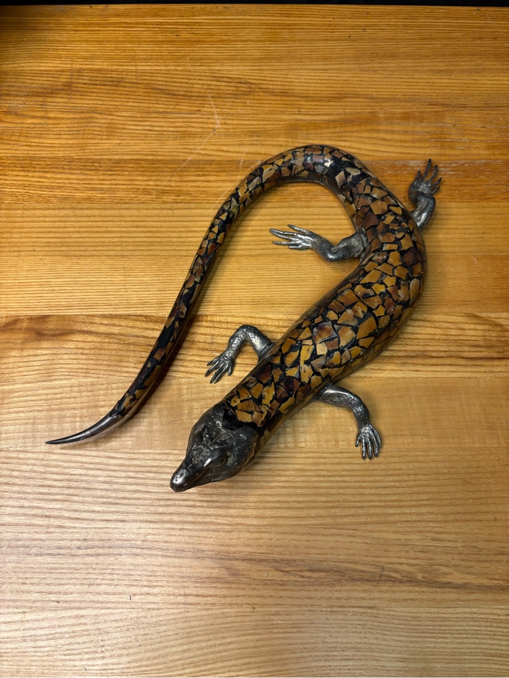 MAITLAND SMITH Figural Lizard Sculpture.